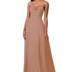 AZAZIE DAENERYS NWT champagne rose